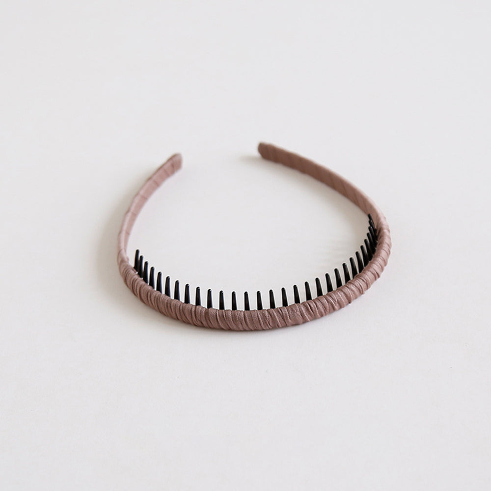 Cute Solid Color Non-Slip Tooth Headband 6W6HBD370