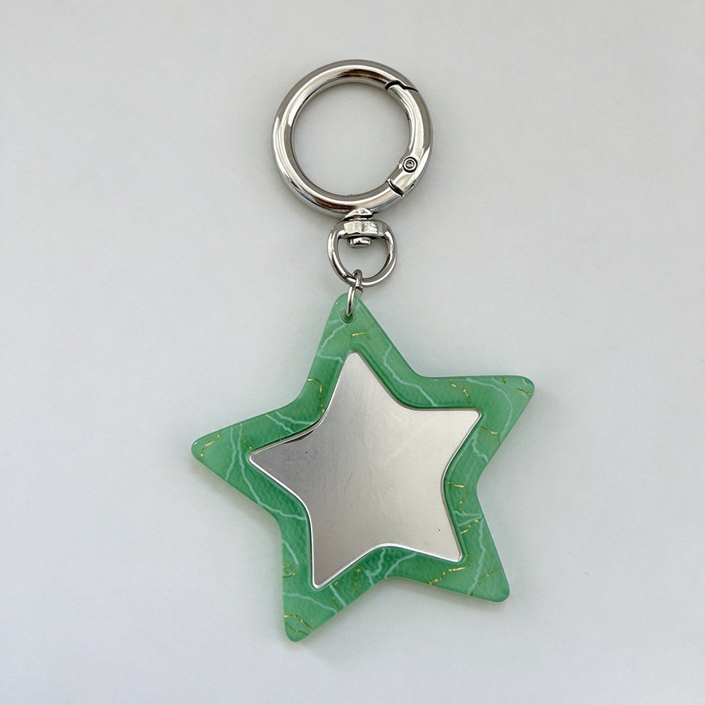 Cute Five-Point Star Mirror Pendant Bag Charm 6W10BBC860