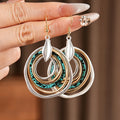 Multi-Layer Concentric Hoop Earrings - DippedShop Wholesale - #8003