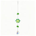 Cute Flower Crystal Bead Window Hanging Suncatcher 6H7HLS197