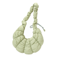 Casual Puffer Ruched Large Capacity Crescent Bag 6W10BBG1802