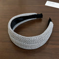 Elegant Hollow Out Knit Wide Headband 6W6HBD321