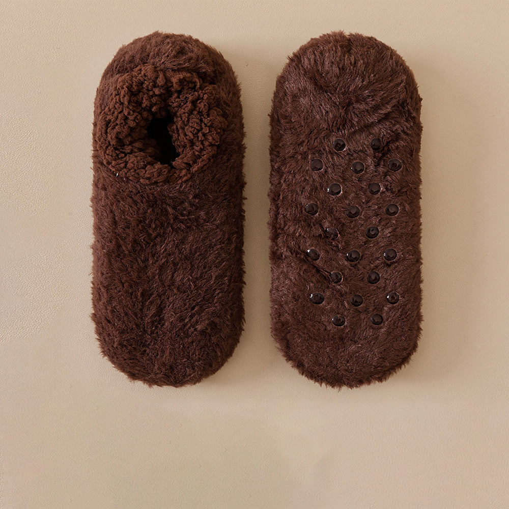 Plush Non-Slip Slipper Socks - DippedShop Wholesale - #2691