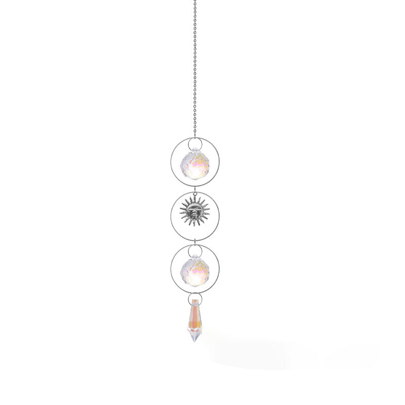 Geometric Crystal Pendant Planet Hanging Suncatcher MK2CZAS6H7HLS59