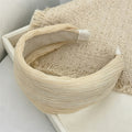 Trendy Ruched Solid Color Wide Headband 6W6HBD310