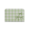 Plaid Bow Wallet - DippedShop Wholesale - #9363