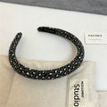 Retro Leopard Print Padded Fabric Headband 6W6HBD315