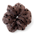 Trendy Polka Dots Print Organza Scrunchies 6W6HSR347