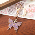 Butterfly Pendant Bag Charm - DippedShop Wholesale - #5379