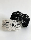 Boho Style Solid Color Woven Wide Headband 6W6HBD304