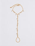 Crystal Hand Chain Bracelet - DippedShop Wholesale - #1859