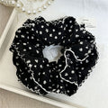 Vintage Double Layer Floral Print Scrunchies 6W6HSR379