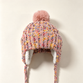 Dopamine Colorful Angora Knit Trapper Hat 6W6HAT656