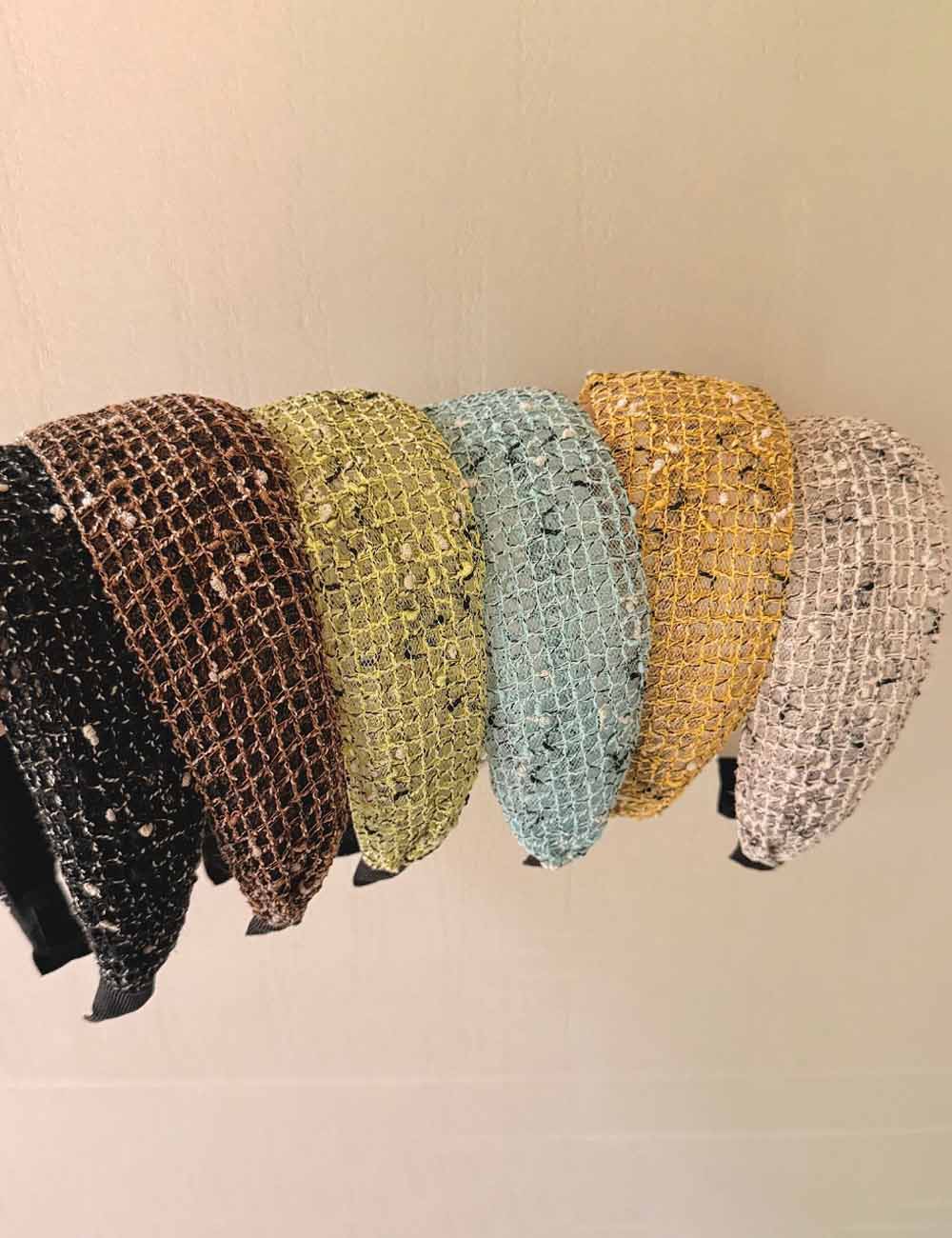 Woven wide headband - DippedShop Wholesale - #4851