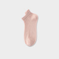 Solid Mesh Ankle Socks - DippedShop Wholesale - #0851
