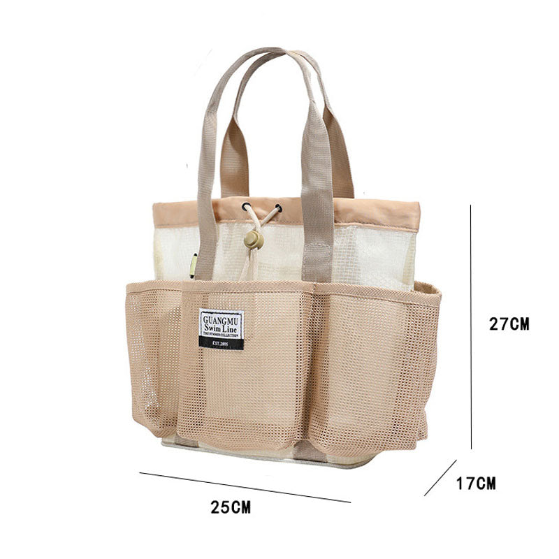 Fshion Mesh Large Capacity Multi-Pockets Handbag 8BW6BOB99L