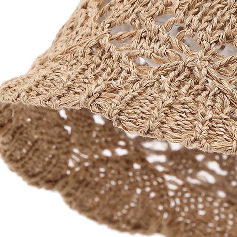 Minimalist Hollow Out Bucket Hat - DippedShop Wholesale - #8563