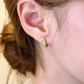 Gold Hoop Earrings - DippedShop Wholesale - #4627