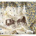 Floral Silk Square Scarf - DippedShop Wholesale - #6483