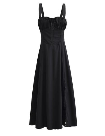 Solid Midi Dress - DippedShop Wholesale - #5891