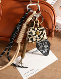 Leather Mini Keychain Bag - DippedShop Wholesale - #8675