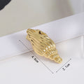 Minimalist Starfish Shell Gold Plated Hair Claw MK2MBEP6W6HCP369