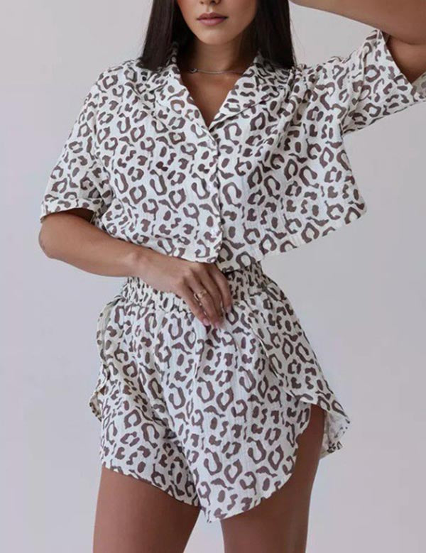 Print Button Down Set - DippedShop Wholesale - #3683
