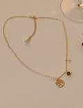 Elegant Rose Choker Necklace - DippedShop Wholesale - #8419