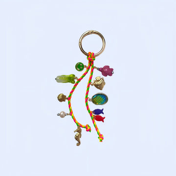 Retro Ocean Pendant Braided Bag Charms DP25C790