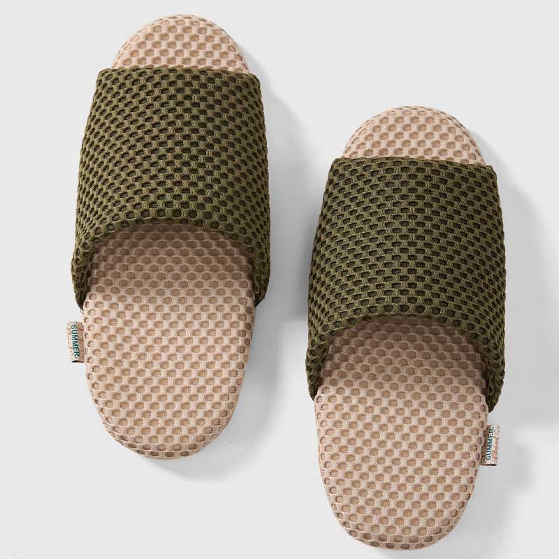 Soft Mesh Breathable Slippers - DippedShop Wholesale - #9251