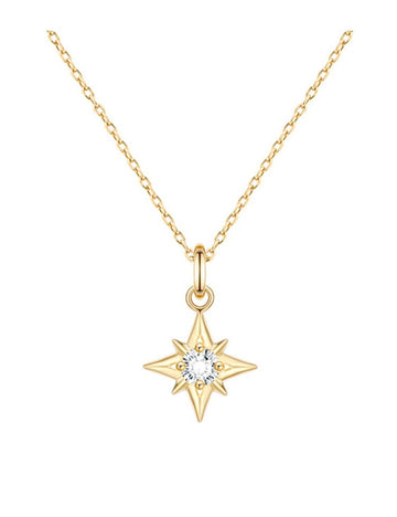 Star Pendant Choker Necklace - DippedShop Wholesale - #0307