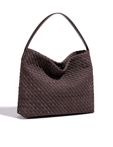 Simple Handmade Woven Large Capacity Underarm Bag DP25H601