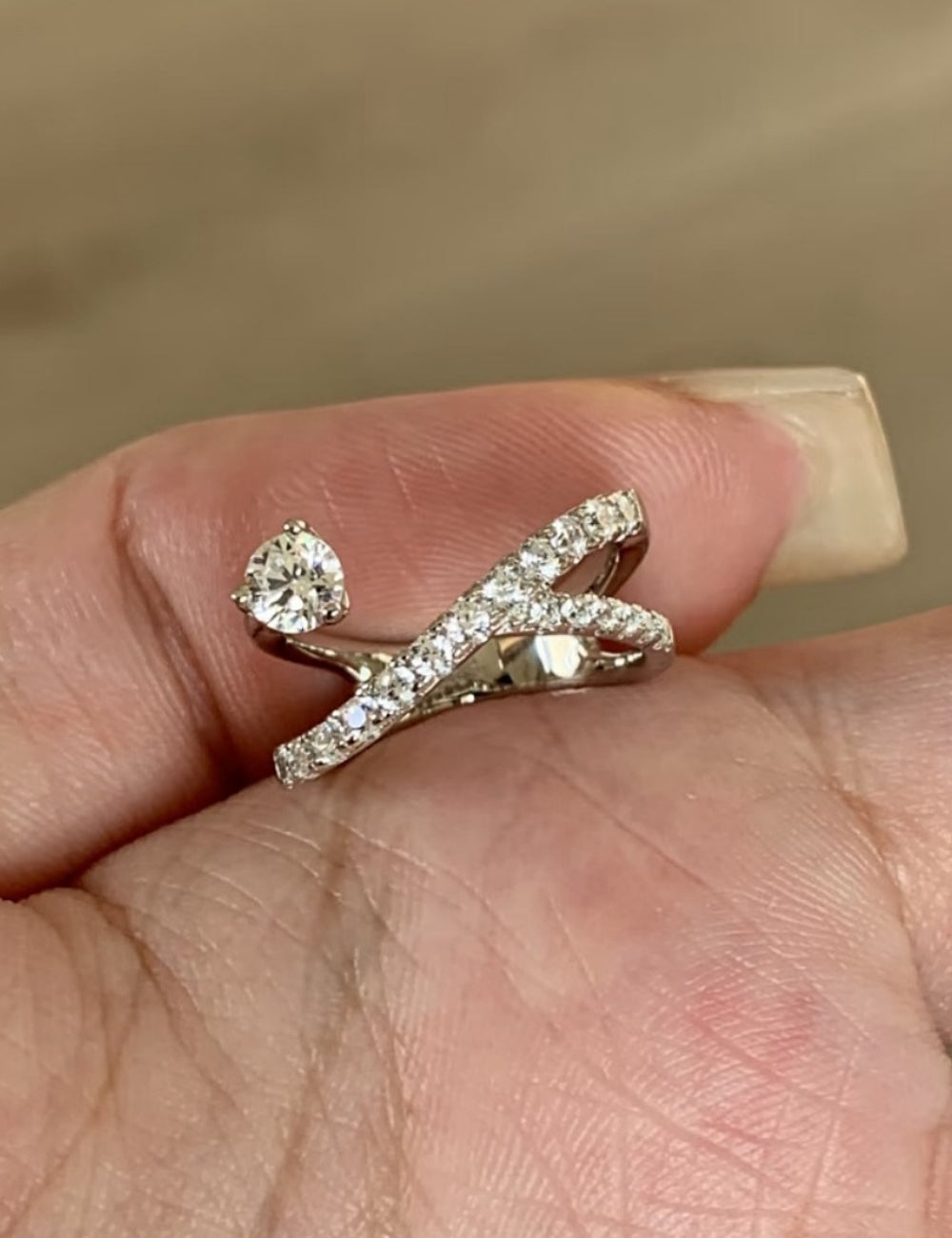 Stylish Cross Meteor Diamonds - DippedShop Wholesale - #4387