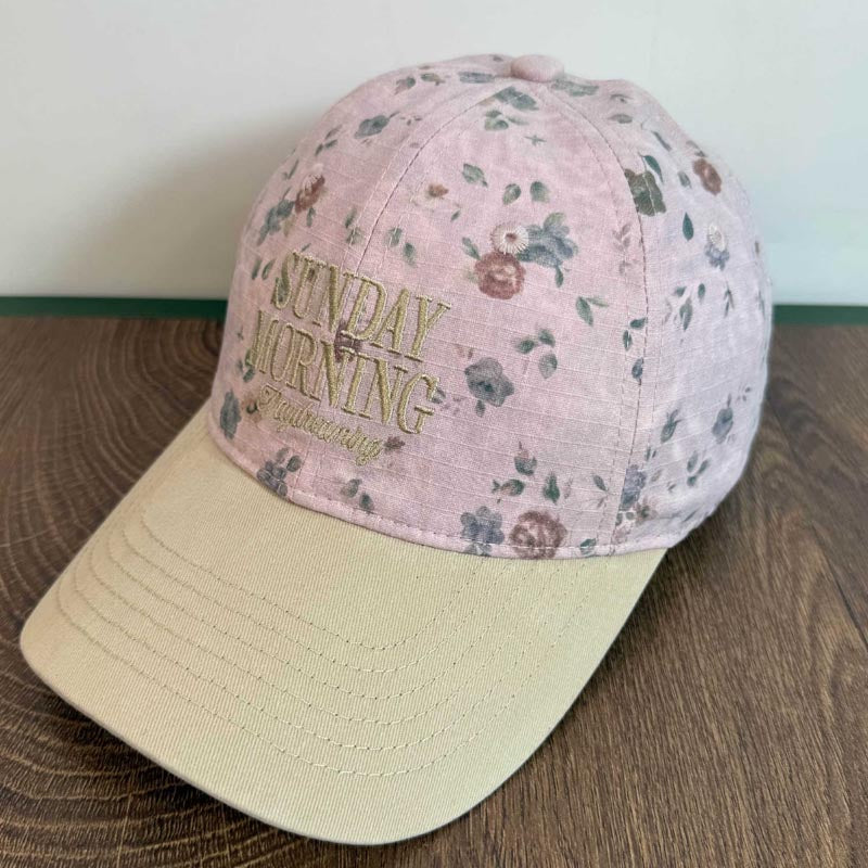 Fashion Floral Print Letter Embroidery Baseball Cap MK2BW6W6HAT86