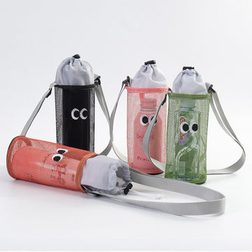 Cute Eyes Drawstring Organizer Shoulder Bag DP25C630