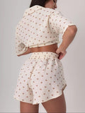 Print Button Down Set - DippedShop Wholesale - #2611
