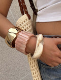 Irregular Geometric Resin Bracelets - DippedShop Wholesale - #1971