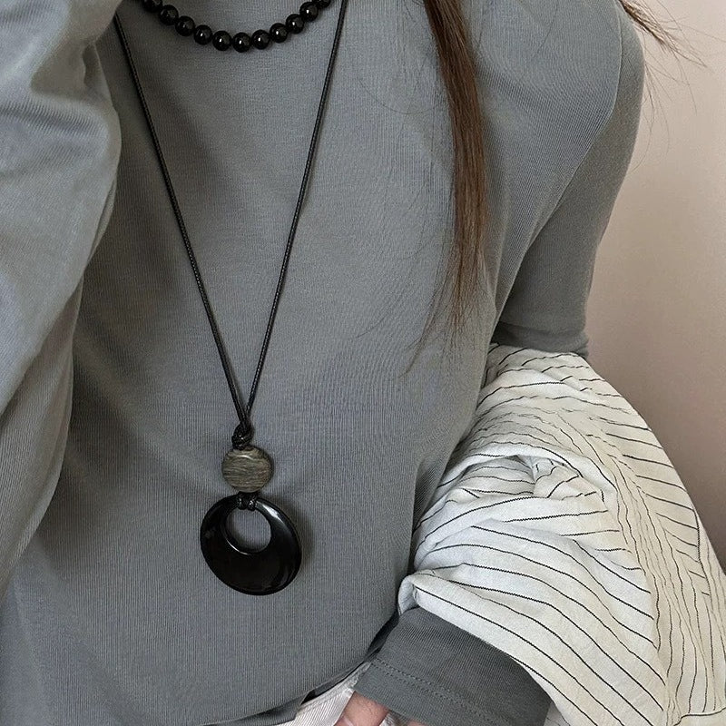 Minimalist Double Layer Starfish Necklace - DippedShop Wholesale - #7859