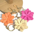 Funny Solid Color Flower Handmade Bag Charm 8ZA6BBC30