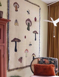 Mushroom Insect Tapestry Blanket - DippedShop Wholesale - #8563