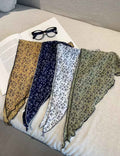 Vintage Floral Print Neckerchief Head Scarf MK2BW6W6NSI16