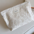 Flower Embroidered Cosmetic Bag - DippedShop Wholesale - #8979