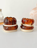 Chunky Resin Geometric Stackab - DippedShop Wholesale - #5747