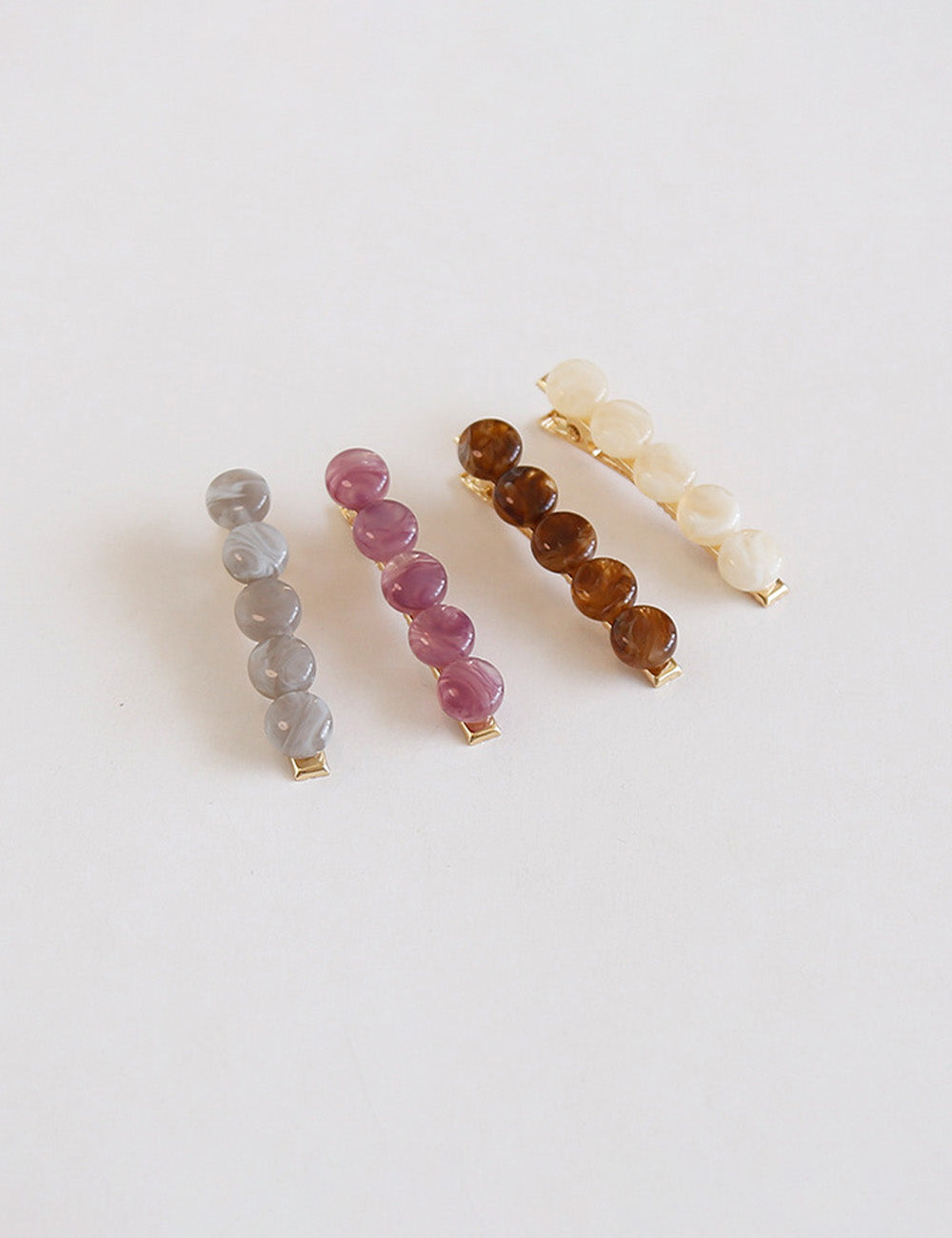 Retro Acetate Hair Clip - DippedShop Wholesale - #6547