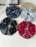 Vintage Flower Hair Scrunchie - DippedShop Wholesale - #8771