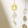 Natural Stone Crystal Ball Pendant - DippedShop Wholesale - #3971