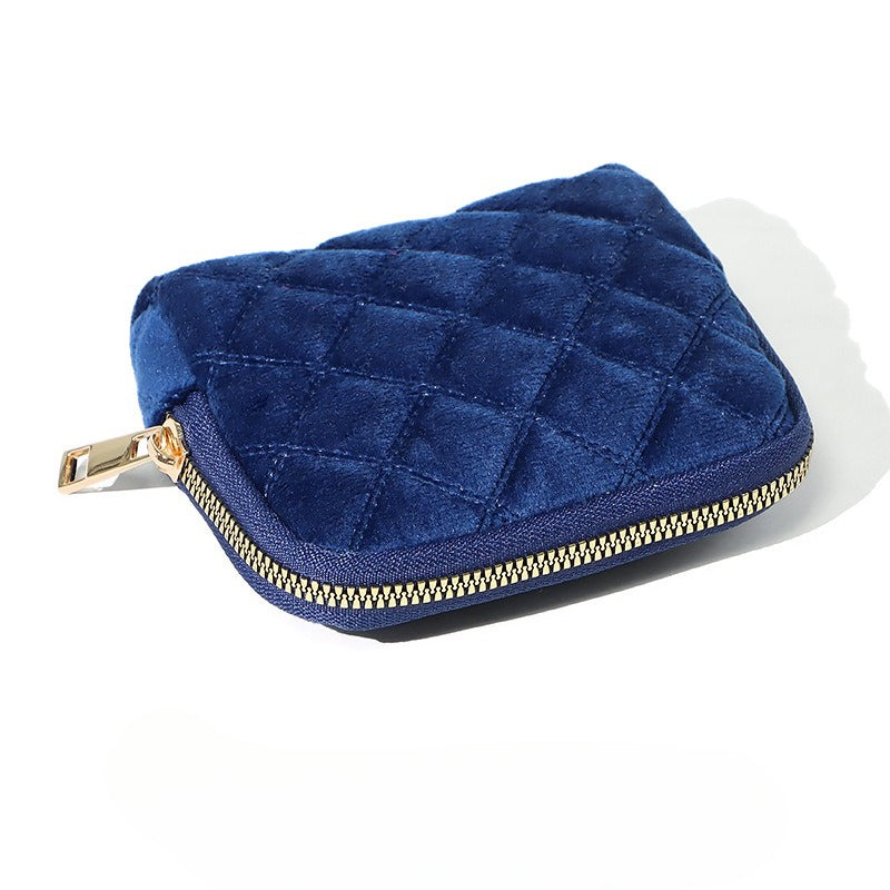 Solid Color Square Shape Tassel Jewelry Organizer Bag 8CW6BOB296L