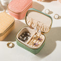 Stylish Large Capacity Solid Color Jewelry Case 8CW6BOB354L
