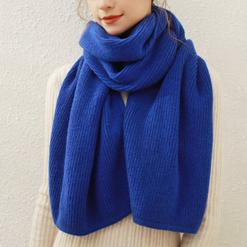 2+ Solid Color Simple Knit Scarves DPKS1005