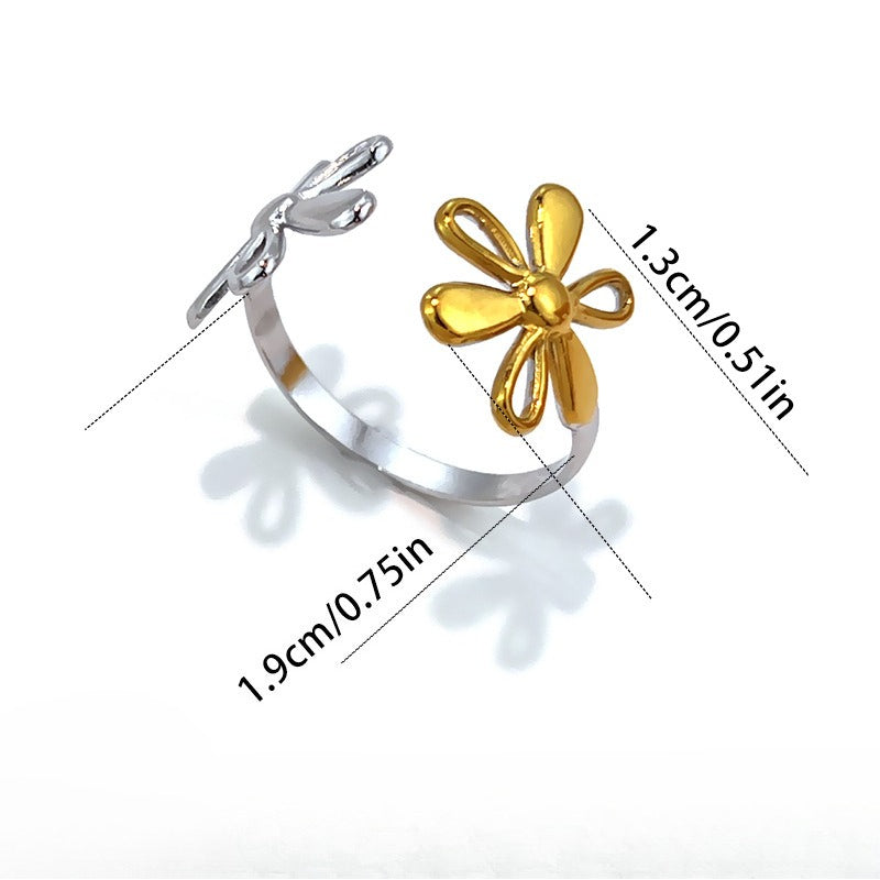 Retro Electroplated Daisy Stat - DippedShop Wholesale - #4563